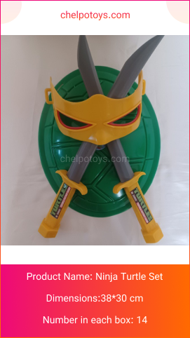 toy-Ninja Turtle Set-chelpo